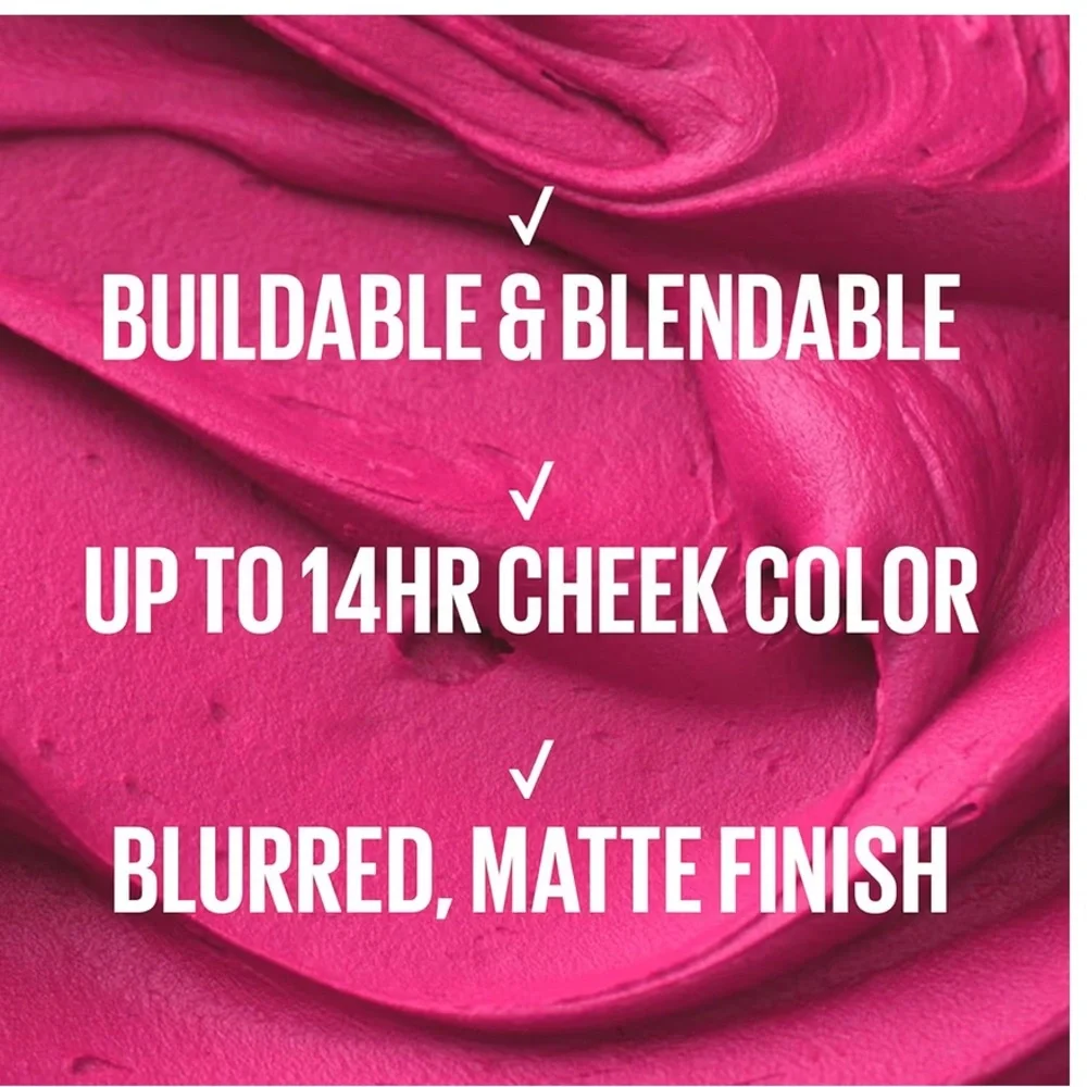 Maybelline Cloudtopia Blush for Cheeks and Lip Mousse, Coral Illusion